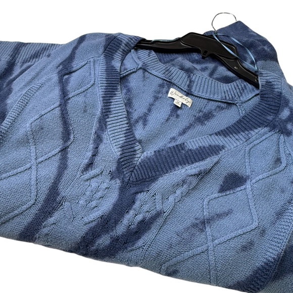 Wonderly Pullover V-Neck Tie Dye Style Sweater 4X - Picture 11 of 13